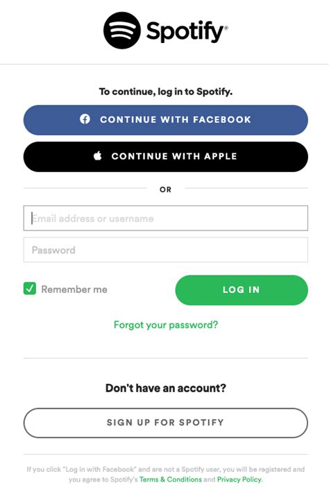 Login do Spotify for Podcasters
