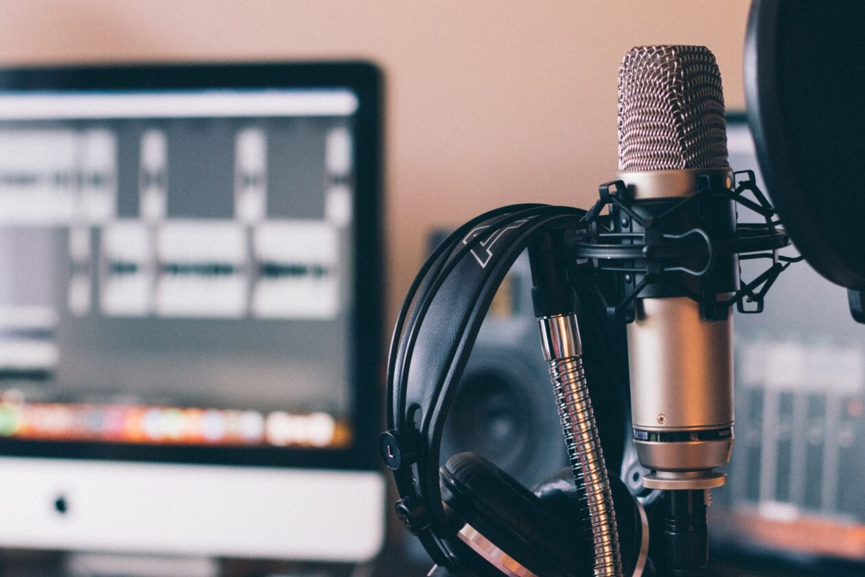 como gravar podcast