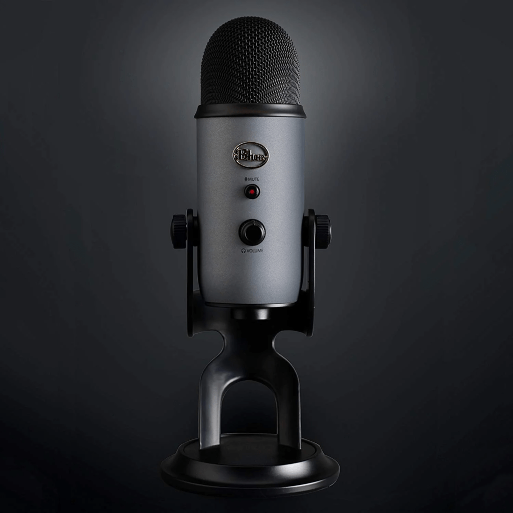 microfone podcast blue yeti